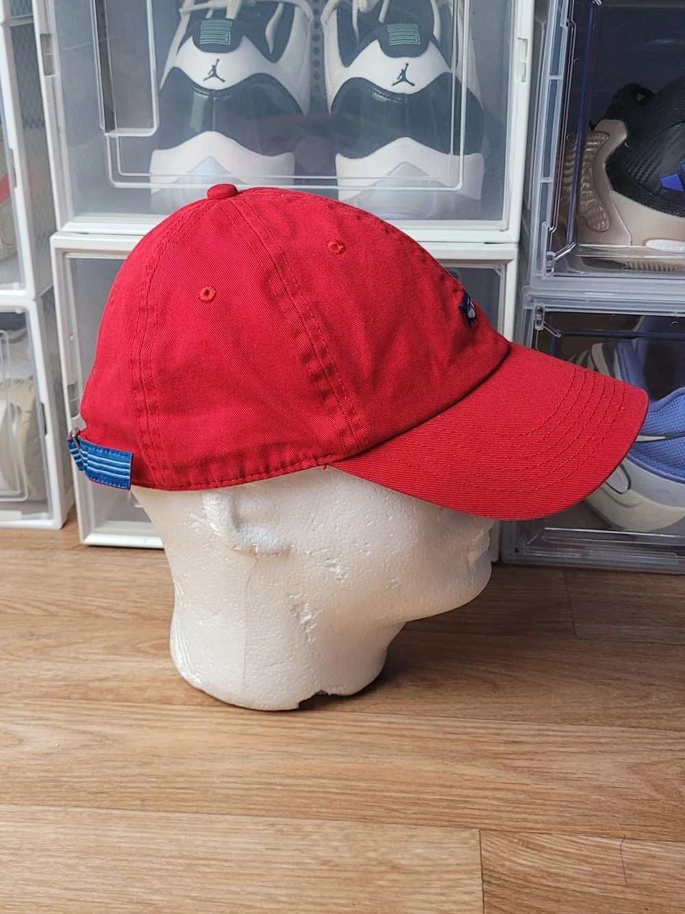NWT Southern Tide The Skipjack Strapback Adjustable Hat Cap Red - Picture 6 of 8